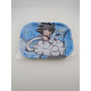 Smoke Arsenal Premium Metal Rolling Tray Dragonball Z Goku Anime Ashtray New